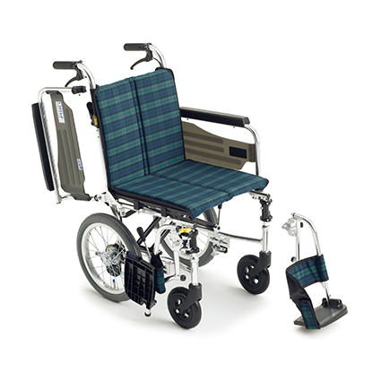 ＳＫＴ−2　アルミ製介助車いす「スキット2」 - 画像1