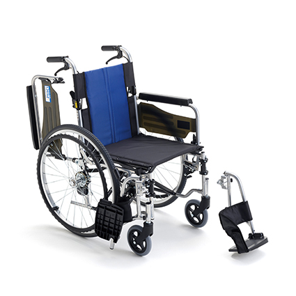アルミ製ウイング・スイング自走型車いす BAL−3 - 画像1