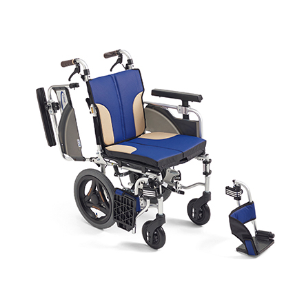 SKT−2000「スキット2000」介助型コンパクトモジュール車いす - 画像1
