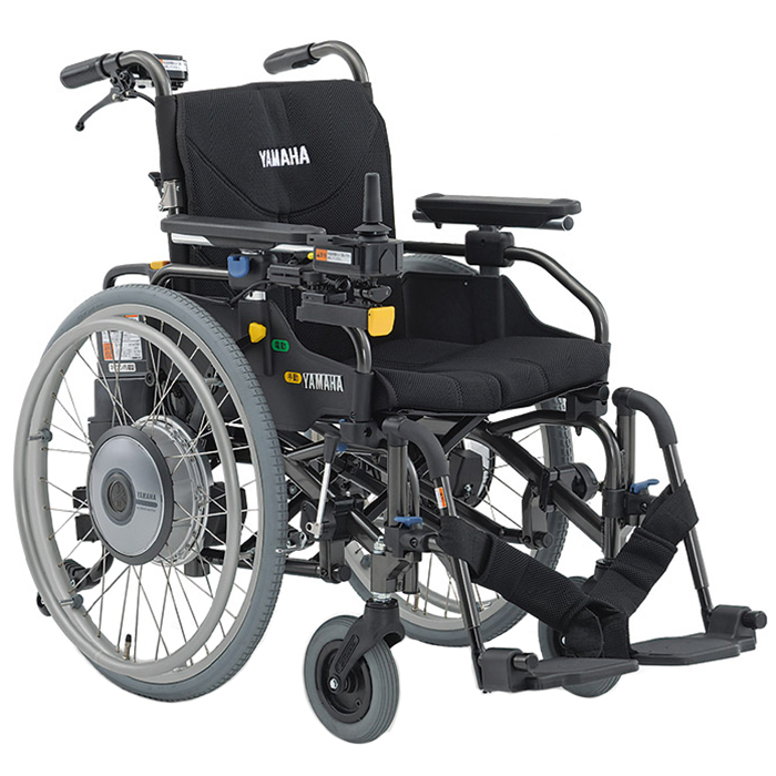 簡易型電動車いす　JWアクティブ　PLUS＋　Pタイプ 介助操作部付き - 画像1